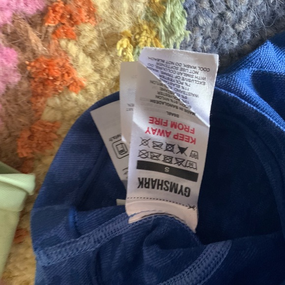 Gymshark Blue Activewear Shorts - Picture 3 of 6